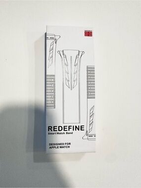Apple Watch Sport Band Black/Silver 44mm 45mm 46mm 49mm New in Box